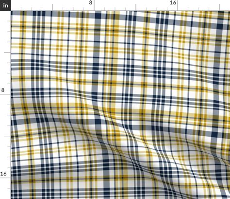 blue fabric with metalic gold|blue and gold plaid fabric.